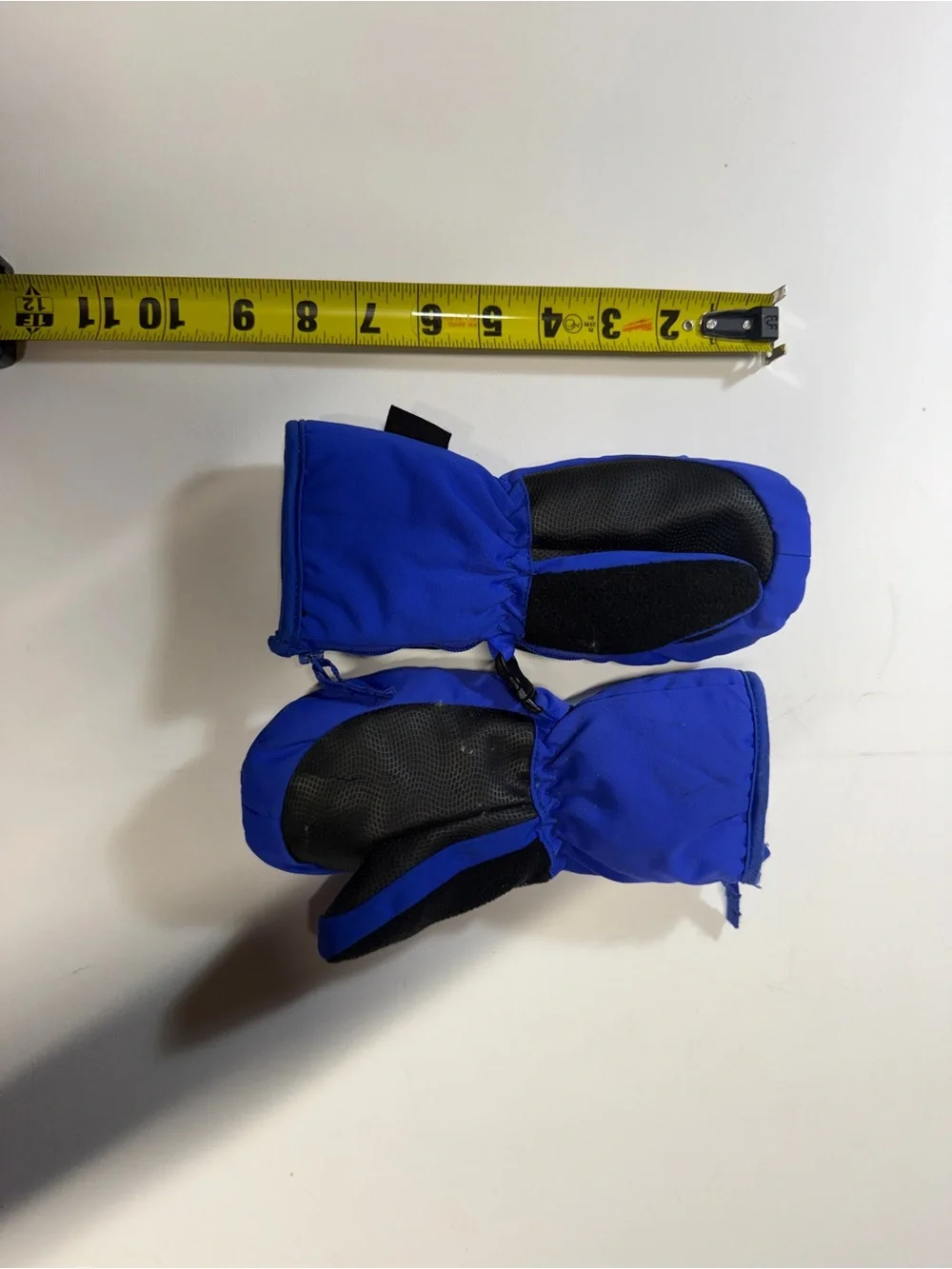Head Blue and Black Kids Winter Mittens